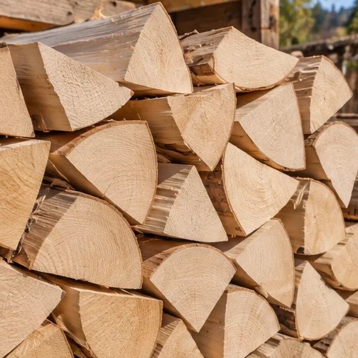 Beispielbild: Buche als Brennholz